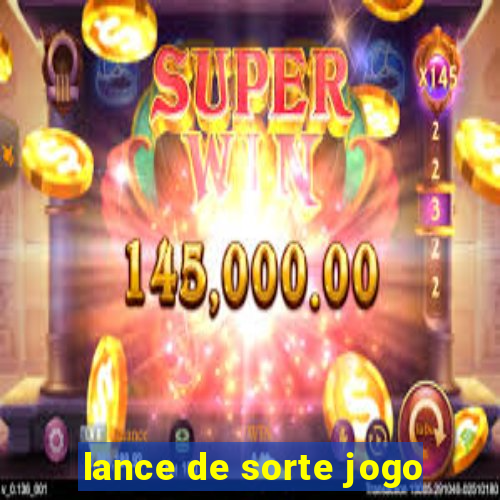 lance de sorte jogo